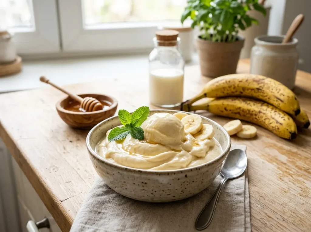 3-Ingredient Banana Ice Cream Recipe at Home