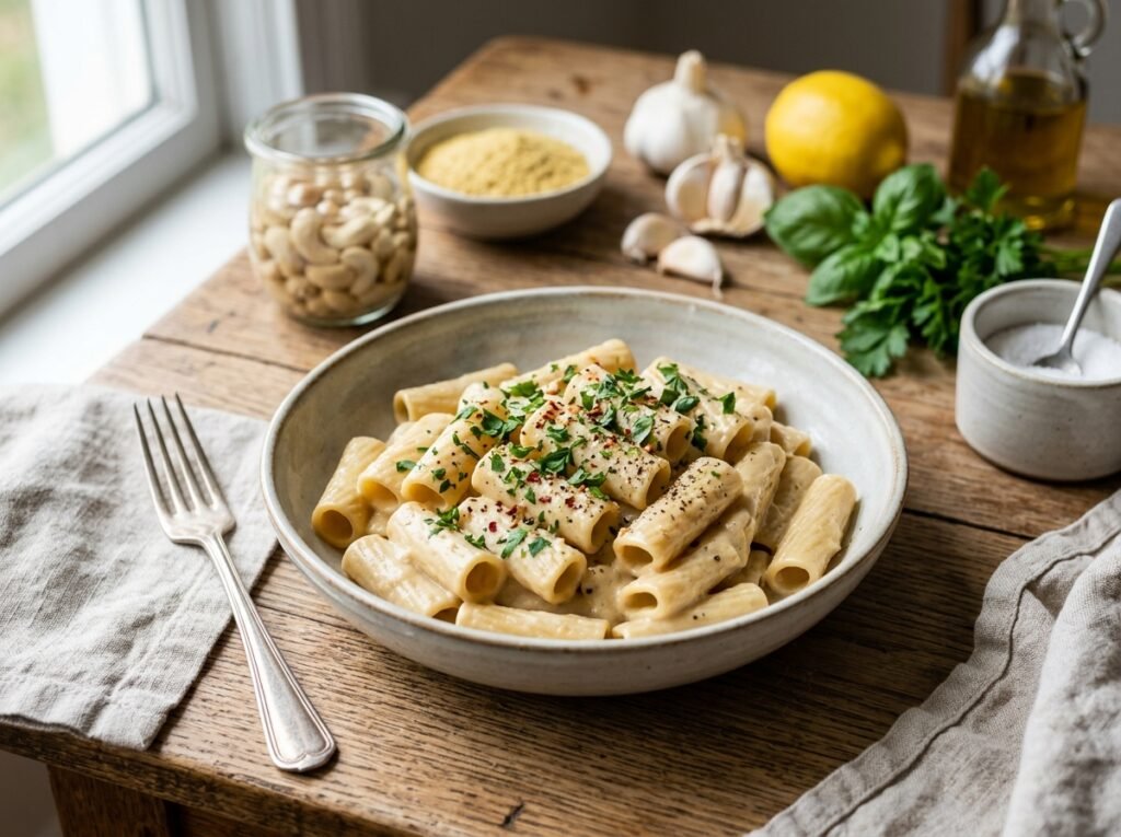 How to Make the Creamiest Vegan Pasta