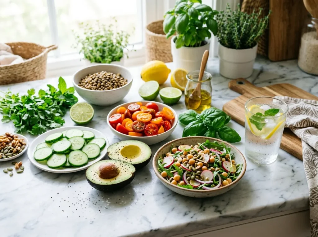 Keep Your Kitchen Cool Easy No-Cook Vegan Meals for Hot Days
