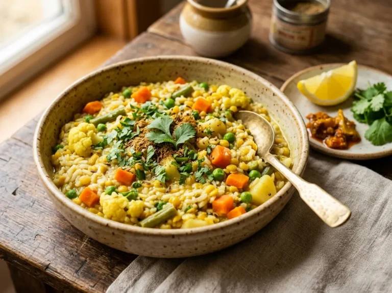 Nourishing One-Pot Vegetable Khichdi