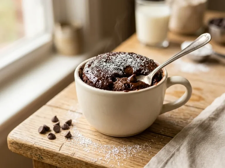 The Ultimate 5-Minute Eggless Chocolate Mug Cake Recipe