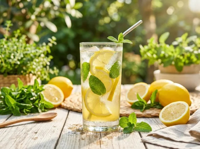 The Ultimate Lemon Mint Detox Drink for Summer